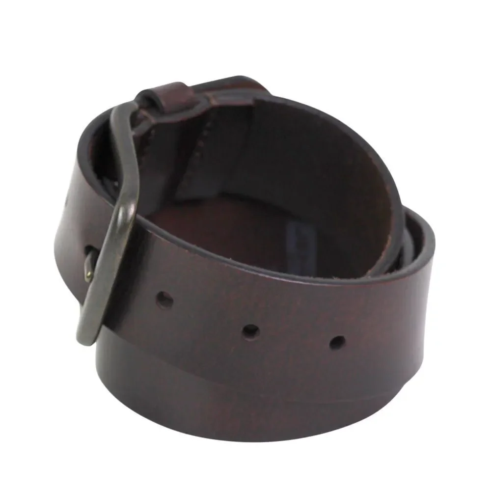 Levi's DARK BROWN GENUINE LEATHER 1 3/8